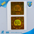 3D anti fake brand protection hot stamping label